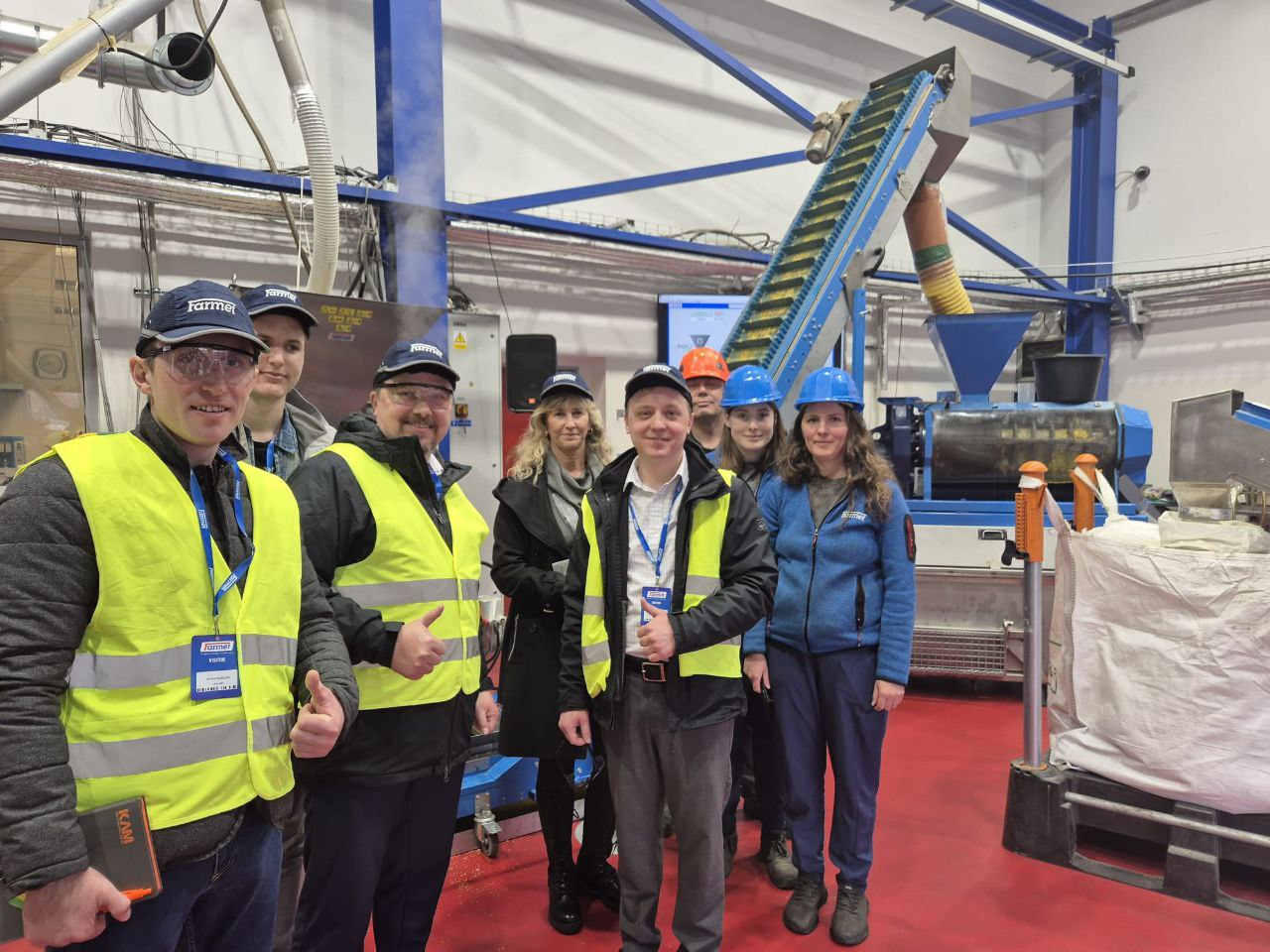 Обучение на заводе Farmet в Чехии
